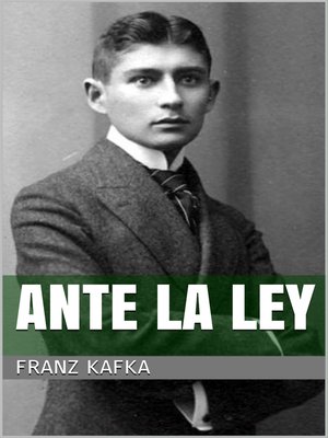 cover image of Ante la ley